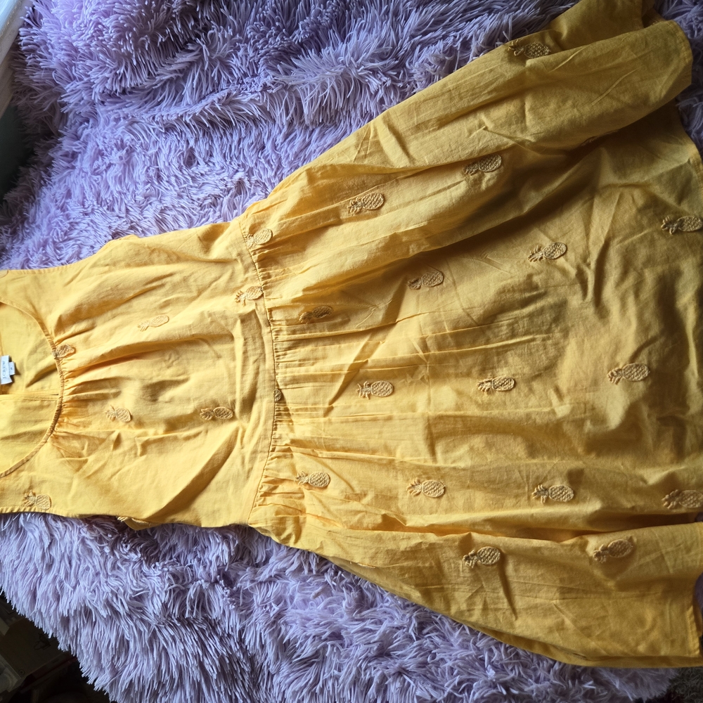 J.Crew Yellow Sleeveless Dress